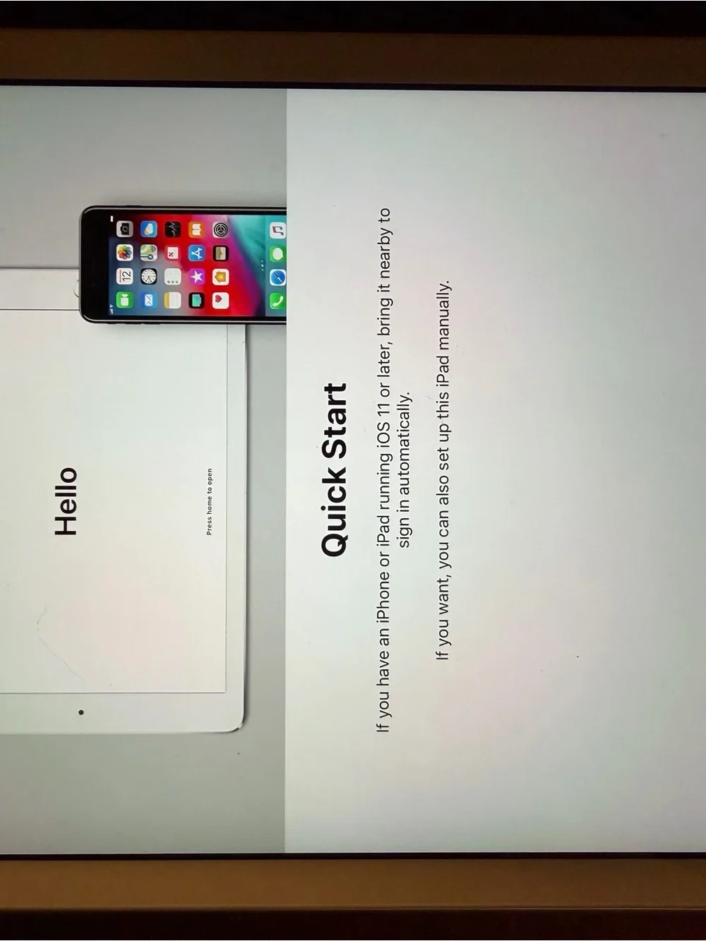 Apple White iPad Tablet